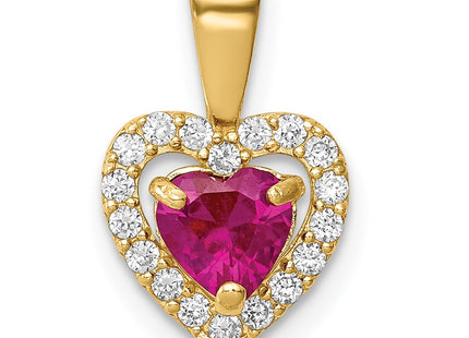 14k Yellow Gold Pendants Style YC1358 - Classique Jewelry Inc.