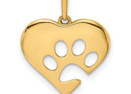 14k Yellow Gold Pendants Style YC1361 - Classique Jewelry Inc.