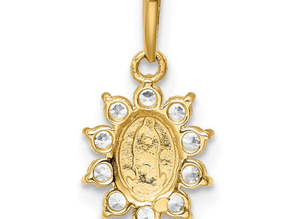 14k Yellow Gold Pendants Style YC1380 - Classique Jewelry Inc.