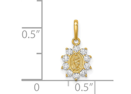 14k Yellow Gold Pendants Style YC1380 - Classique Jewelry Inc.