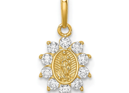 14k Yellow Gold Pendants Style YC1380 - Classique Jewelry Inc.