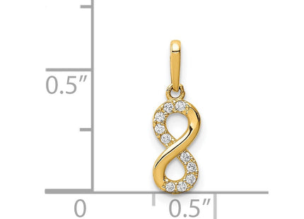 14k Yellow Gold Pendants Style YC1390 - Classique Jewelry Inc.