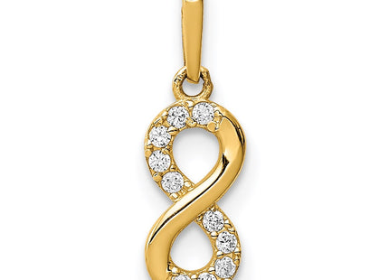 14k Yellow Gold Pendants Style YC1390 - Classique Jewelry Inc.