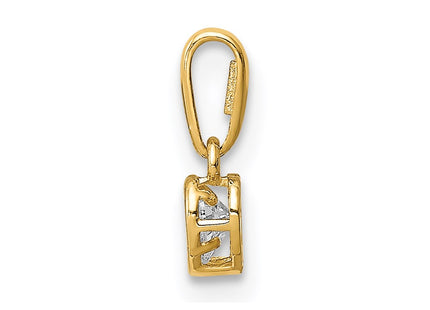 14k Yellow Gold Pendants Style YC1392 - Classique Jewelry Inc.
