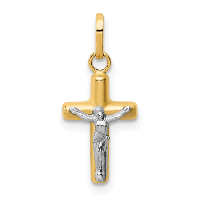 14k Yellow & Rhodium Jewelry Style YC1394 - Classique Jewelry Inc.