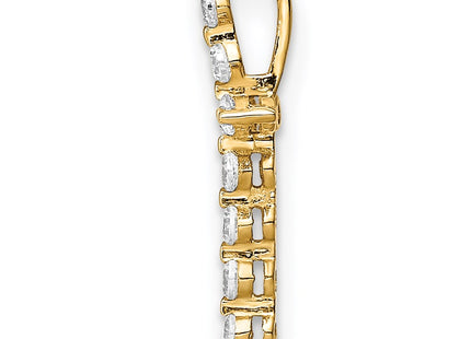 14k Yellow Gold Pendants Style YC1403 - Classique Jewelry Inc.