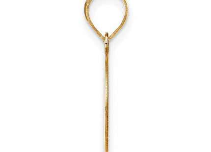 14k Yellow Gold Pendants Style YC1437O - Classique Jewelry Inc.
