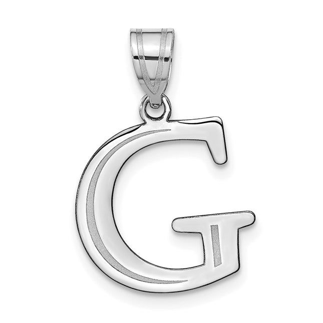 14k White Gold Pendants Style YC1437WG - Classique Jewelry Inc.