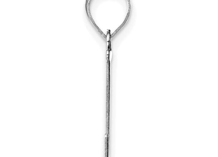 14k White Gold Pendants Style YC1437WJ - Classique Jewelry Inc.