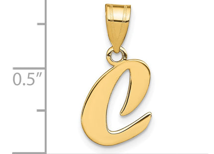 14k Yellow Gold Pendants Style YC1438C - Classique Jewelry Inc.