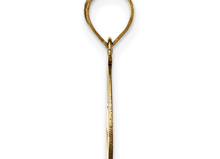 14k Yellow Gold Pendants Style YC1438E - Classique Jewelry Inc.