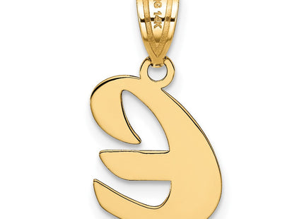 14k Yellow Gold Pendants Style YC1438E - Classique Jewelry Inc.