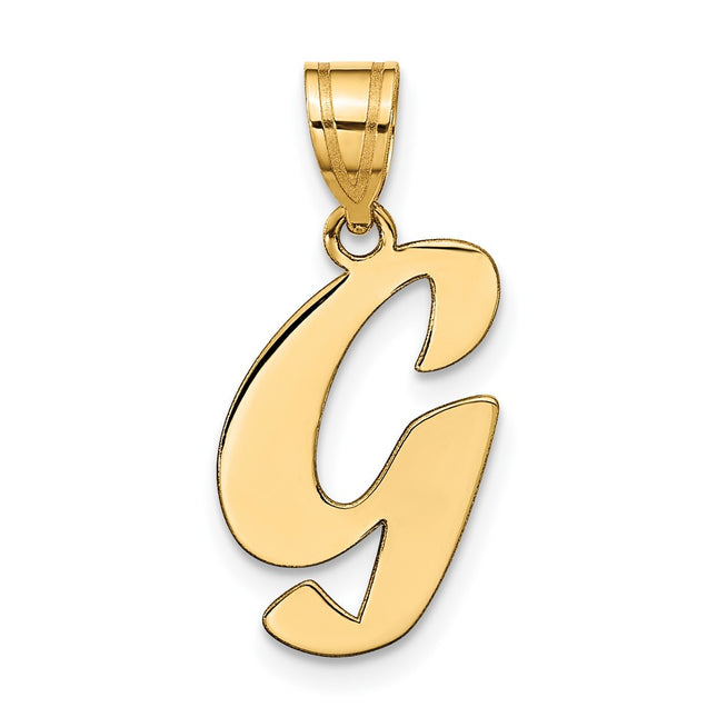14k Yellow Gold Pendants Style YC1438G - Classique Jewelry Inc.