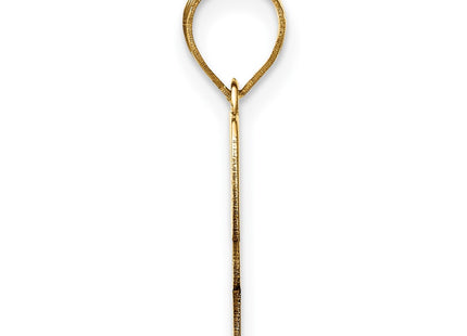 14k Yellow Gold Pendants Style YC1438H - Classique Jewelry Inc.