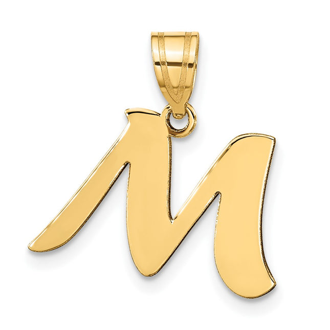 14k Yellow Gold Pendants Style YC1438M - Classique Jewelry Inc.