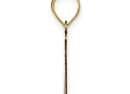 14k Yellow Gold Pendants Style YC1438N - Classique Jewelry Inc.