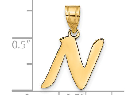 14k Yellow Gold Pendants Style YC1438N - Classique Jewelry Inc.