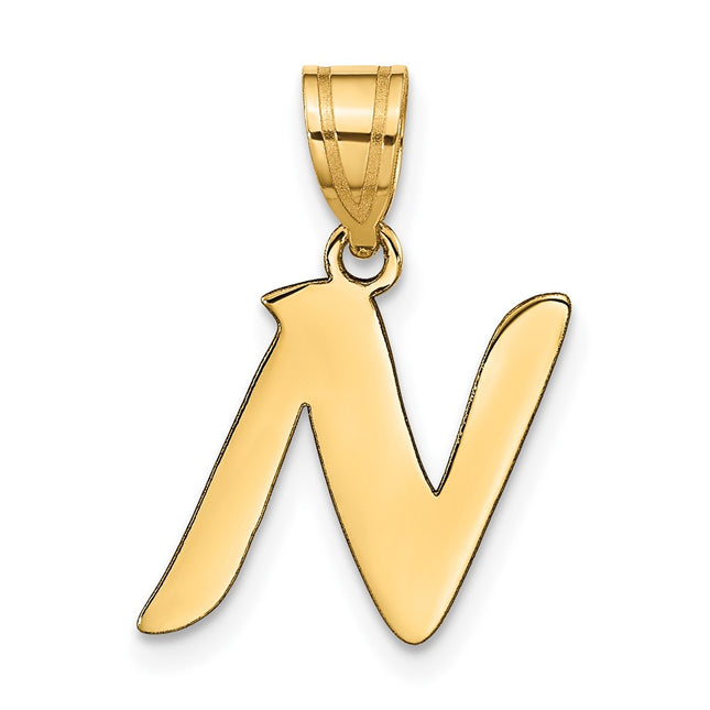 14k Yellow Gold Pendants Style YC1438N - Classique Jewelry Inc.