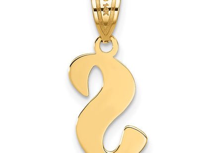 14k Yellow Gold Pendants Style YC1438S - Classique Jewelry Inc.