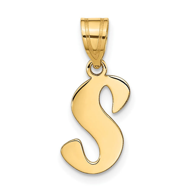 14k Yellow Gold Pendants Style YC1438S - Classique Jewelry Inc.