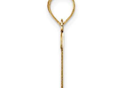 14k Yellow Gold Pendants Style YC1438T - Classique Jewelry Inc.