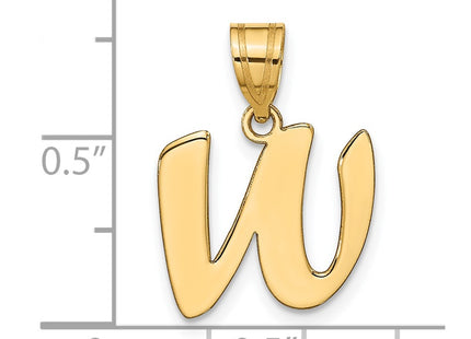 14k Yellow Gold Pendants Style YC1438W - Classique Jewelry Inc.