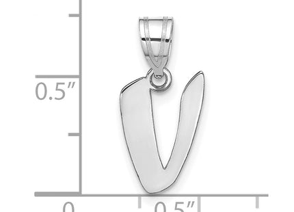 14k White Gold Pendants Style YC1438WV - Classique Jewelry Inc.
