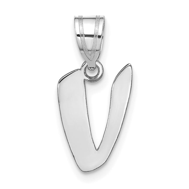 14k White Gold Pendants Style YC1438WV - Classique Jewelry Inc.