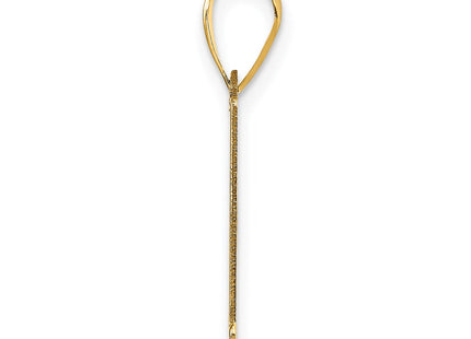 14k Yellow Gold Pendants Style YC1440A - Classique Jewelry Inc.