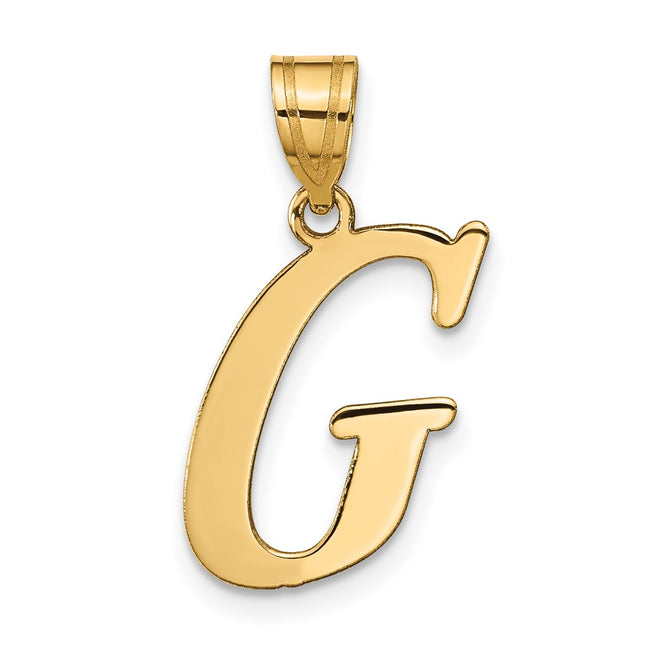 14k Yellow Gold Pendants Style YC1440G - Classique Jewelry Inc.