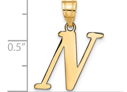 14k Yellow Gold Pendants Style YC1440N - Classique Jewelry Inc.