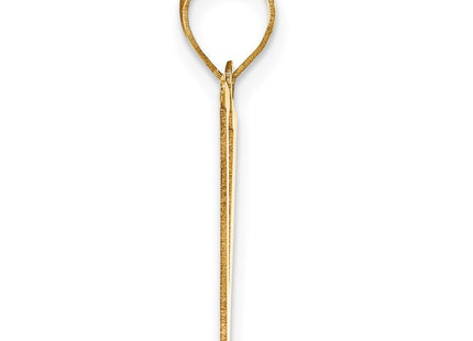 14k Yellow Gold Pendants Style YC1440V - Classique Jewelry Inc.