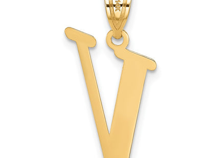 14k Yellow Gold Pendants Style YC1440V - Classique Jewelry Inc.