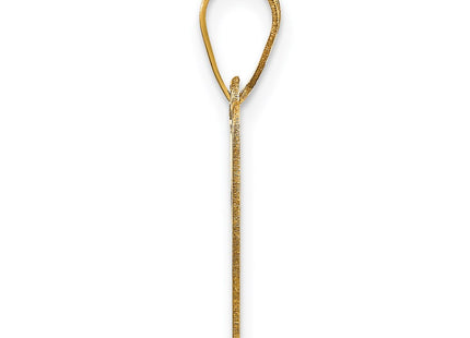 14k Yellow Gold Pendants Style YC1441A - Classique Jewelry Inc.