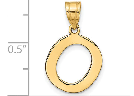 14k Yellow Gold Pendants Style YC1441O - Classique Jewelry Inc.