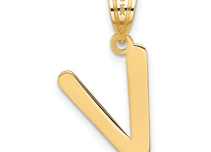 14k Yellow Gold Pendants Style YC1441V - Classique Jewelry Inc.