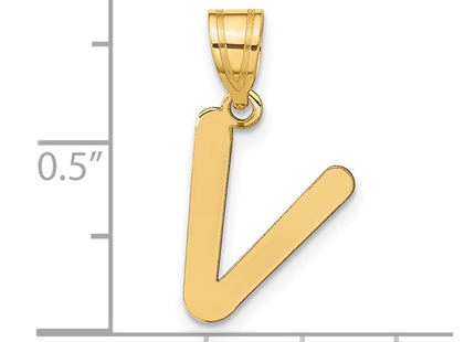 14k Yellow Gold Pendants Style YC1441V - Classique Jewelry Inc.