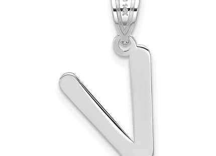 14k White Gold Pendants Style YC1441WV - Classique Jewelry Inc.