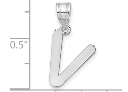 14k White Gold Pendants Style YC1441WV - Classique Jewelry Inc.