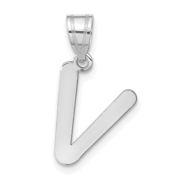 14k White Gold Pendants Style YC1441WV - Classique Jewelry Inc.