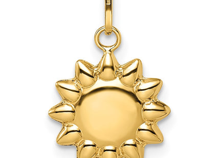 14k Yellow Gold Pendants Style YC1471 - Classique Jewelry Inc.