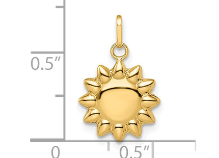 14k Yellow Gold Pendants Style YC1471 - Classique Jewelry Inc.