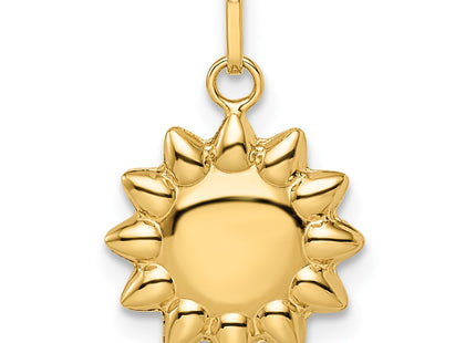 14k Yellow Gold Pendants Style YC1471 - Classique Jewelry Inc.