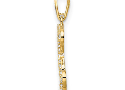 14k Yellow Gold Pendants Style YC1472 - Classique Jewelry Inc.