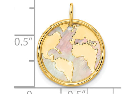 14k Yellow Gold Pendants Style YC1476 - Classique Jewelry Inc.