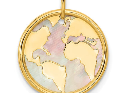 14k Yellow Gold Pendants Style YC1476 - Classique Jewelry Inc.