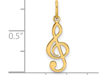 14k Yellow Gold Pendants Style YC1479 - Classique Jewelry Inc.
