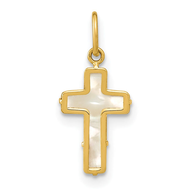 14k Yellow Gold Pendants Style YC1494 - Classique Jewelry Inc.