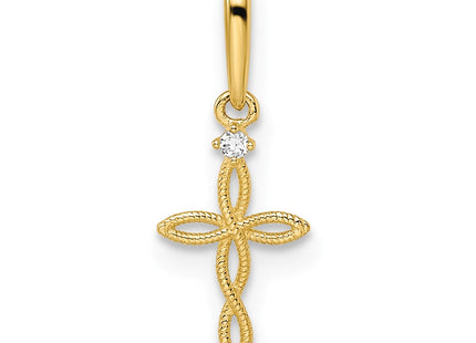 14k Yellow Gold Pendants Style YC1499 - Classique Jewelry Inc.