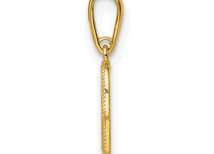 14k Yellow Gold Pendants Style YC1502 - Classique Jewelry Inc.